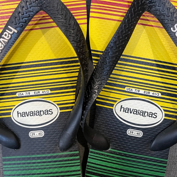 Mens Havaiana Flip Flops - Size 7/8 - Picture 2 of 3